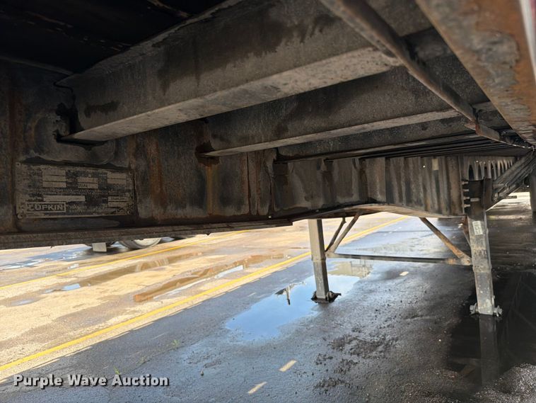 image for item FC3200 2007 Lufkin FL-11 flatbed trailer