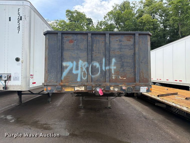 image for item FC3201 2007 Lufkin FL-11 flatbed trailer