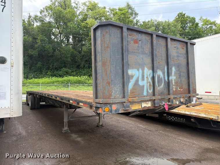 image for item FC3201 2007 Lufkin FL-11 flatbed trailer
