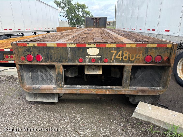 image for item FC3201 2007 Lufkin FL-11 flatbed trailer