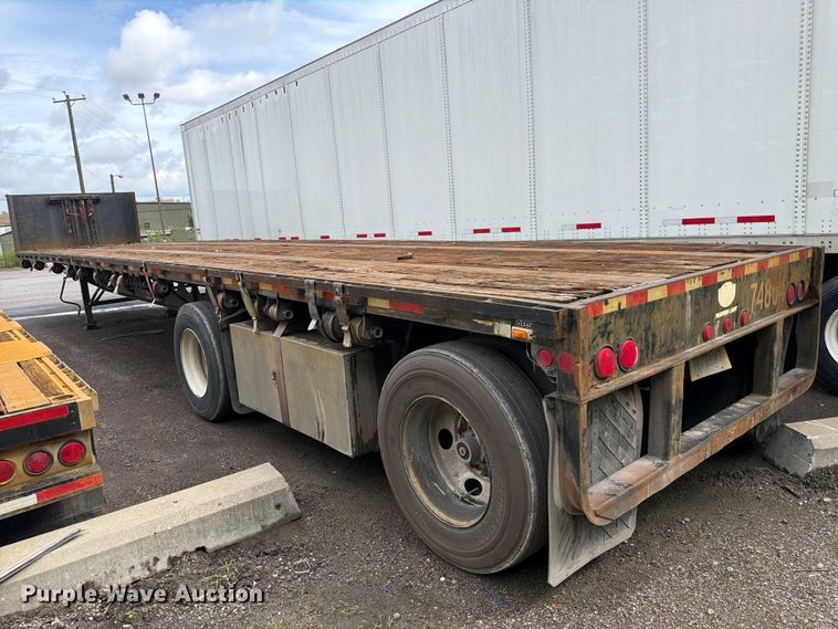 image for item FC3201 2007 Lufkin FL-11 flatbed trailer
