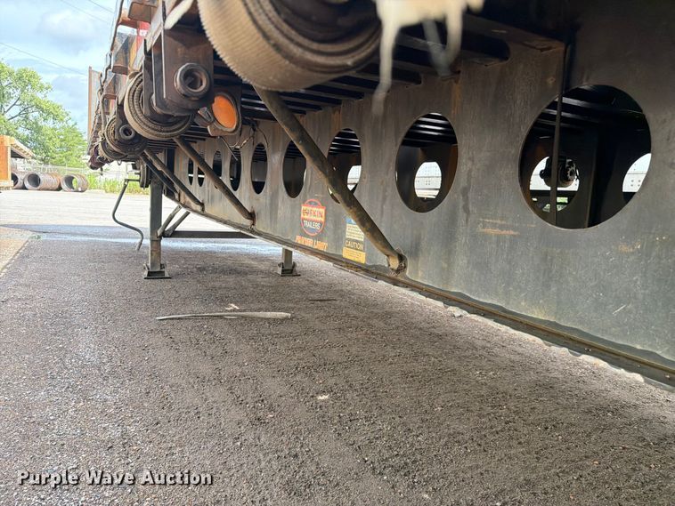 image for item FC3201 2007 Lufkin FL-11 flatbed trailer