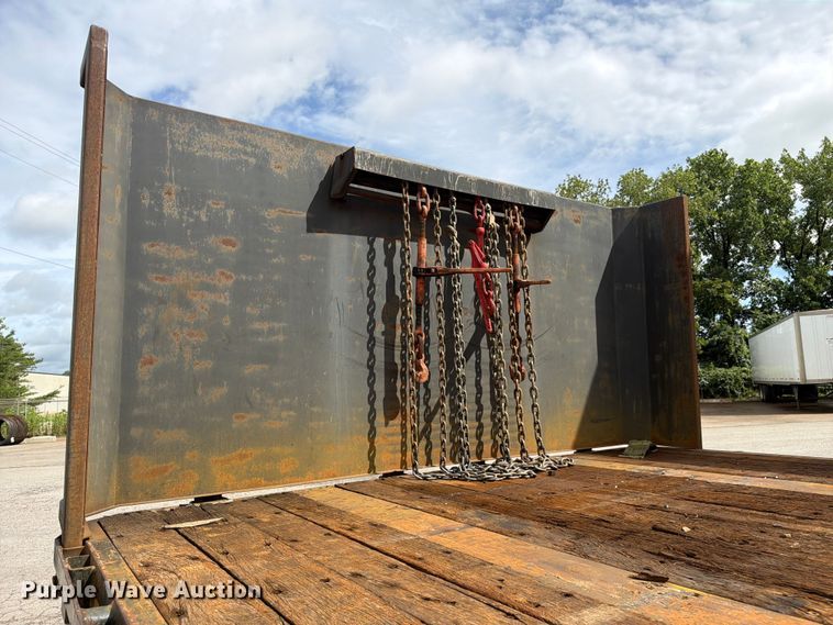image for item FC3201 2007 Lufkin FL-11 flatbed trailer