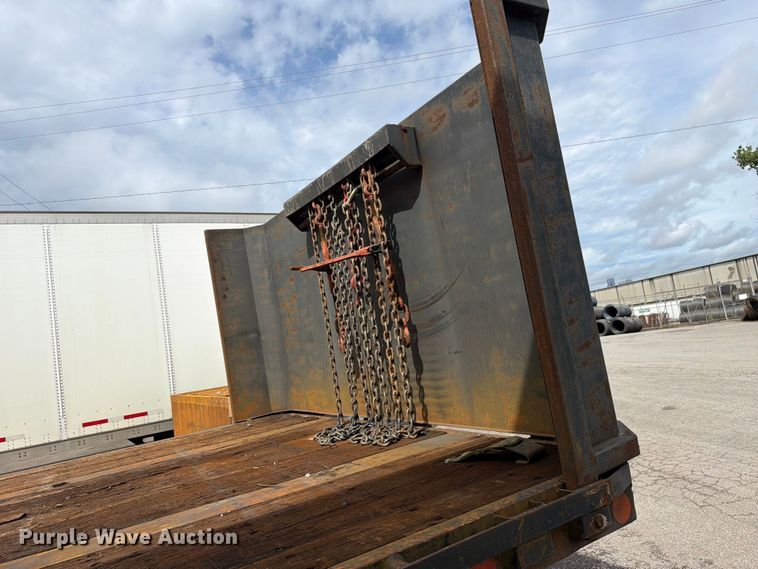 image for item FC3201 2007 Lufkin FL-11 flatbed trailer