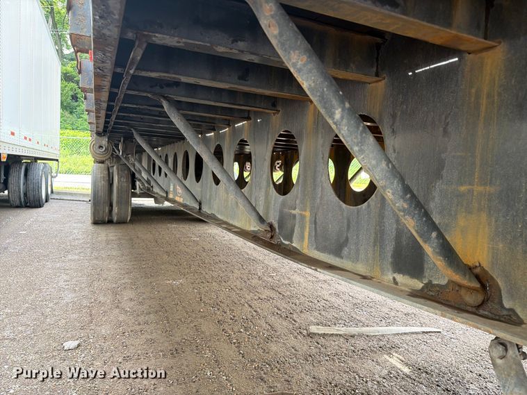 image for item FC3201 2007 Lufkin FL-11 flatbed trailer