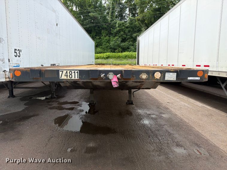image for item FC3202 2007 Lufkin FL-11 flatbed trailer