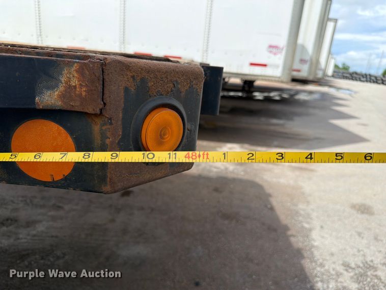 image for item FC3202 2007 Lufkin FL-11 flatbed trailer