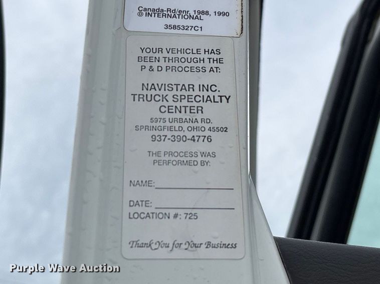 image for item FC5616 2010 International DuraStar 4300 truck cab and chassis