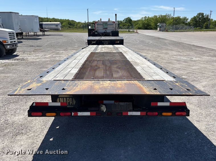 image for item FC5756 2006 Landoll 435 drop tilt deck equipment trailer