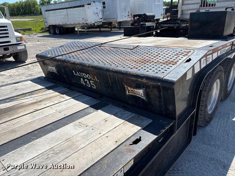 image for item FC5756 2006 Landoll 435 drop tilt deck equipment trailer