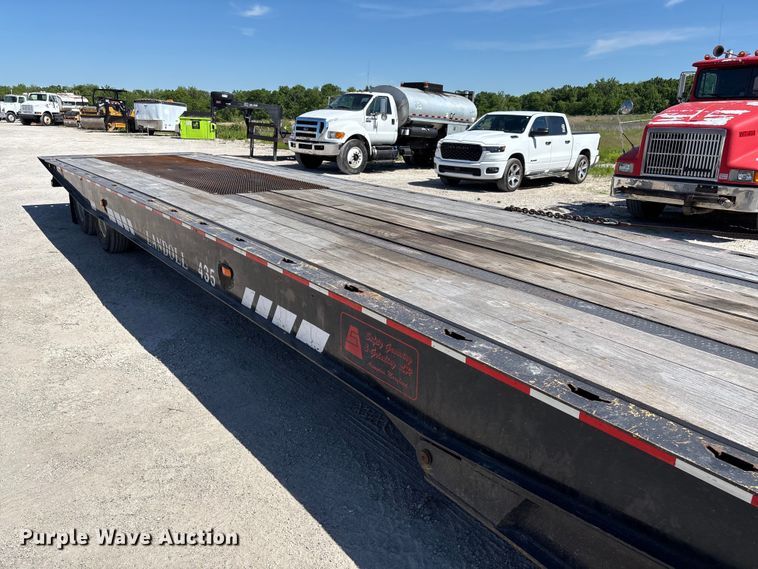 image for item FC5756 2006 Landoll 435 drop tilt deck equipment trailer