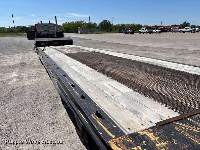 image for item FC5756 2006 Landoll 435 drop tilt deck equipment trailer