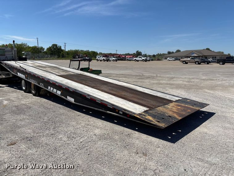 image for item FC5756 2006 Landoll 435 drop tilt deck equipment trailer