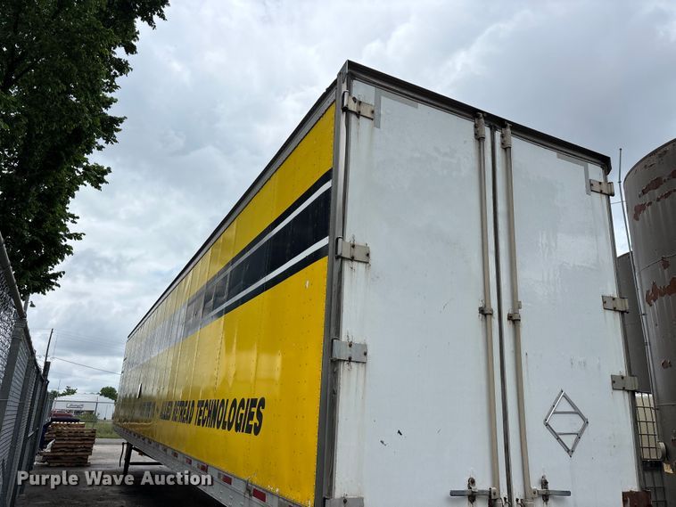image for item FG0389 1997 Utility dry van trailer
