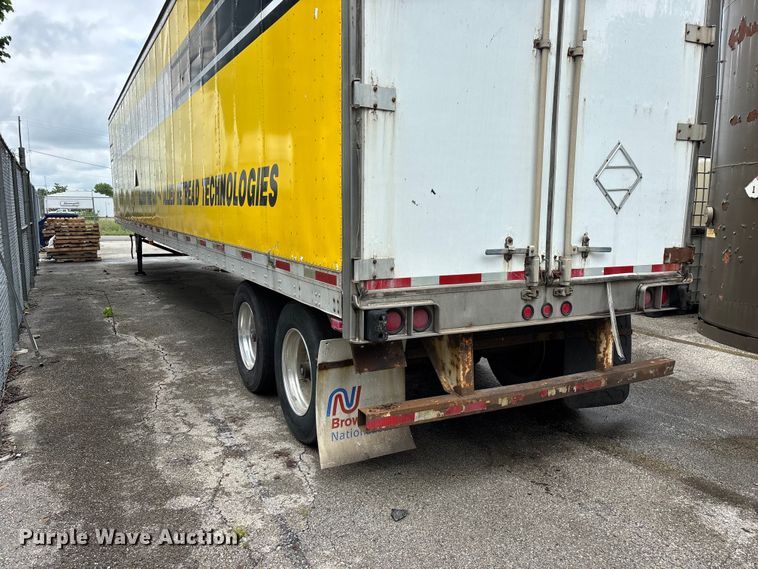 image for item FG0389 1997 Utility dry van trailer