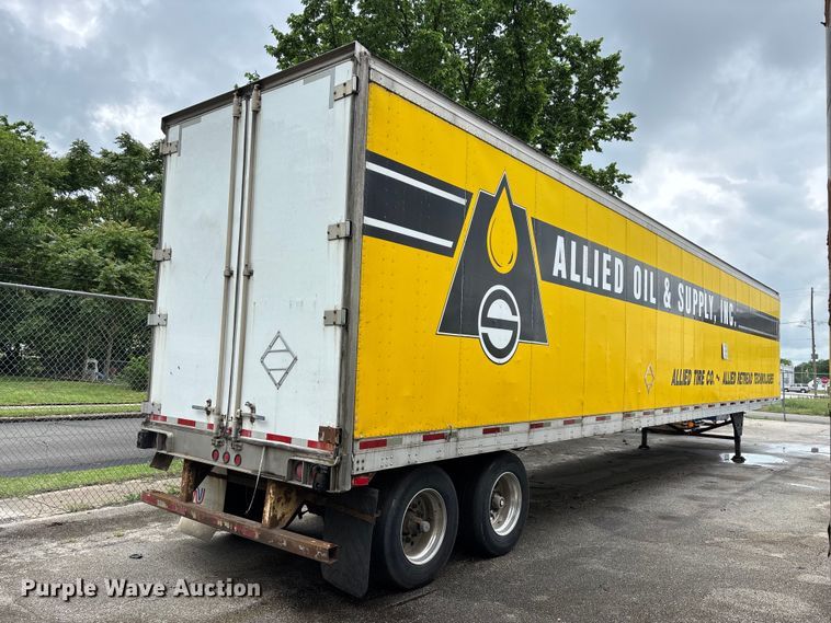 image for item FG0389 1997 Utility dry van trailer