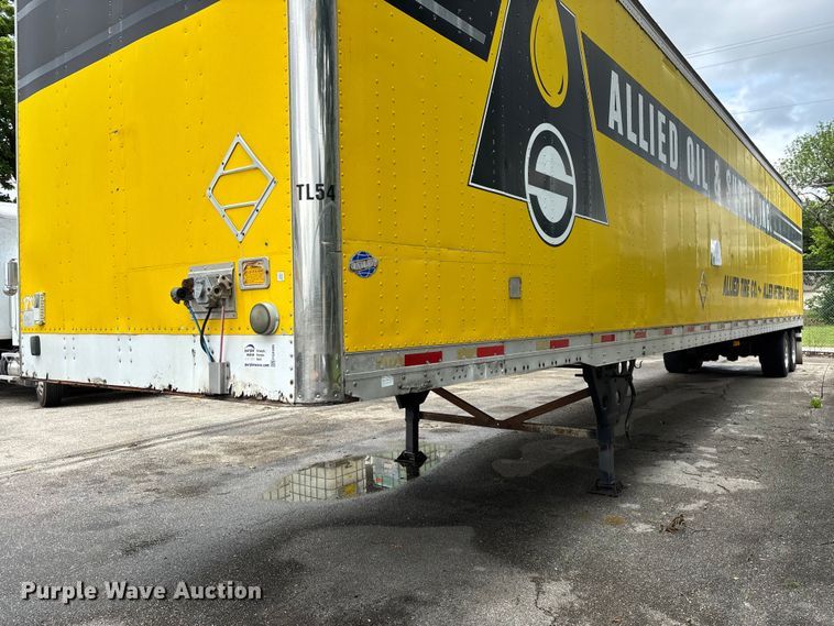 image for item FG0389 1997 Utility dry van trailer