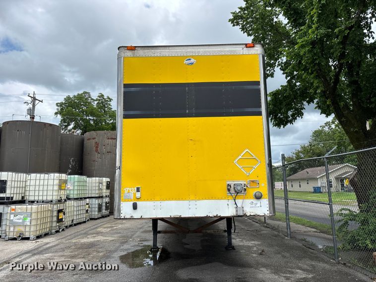 image for item FG0389 1997 Utility dry van trailer