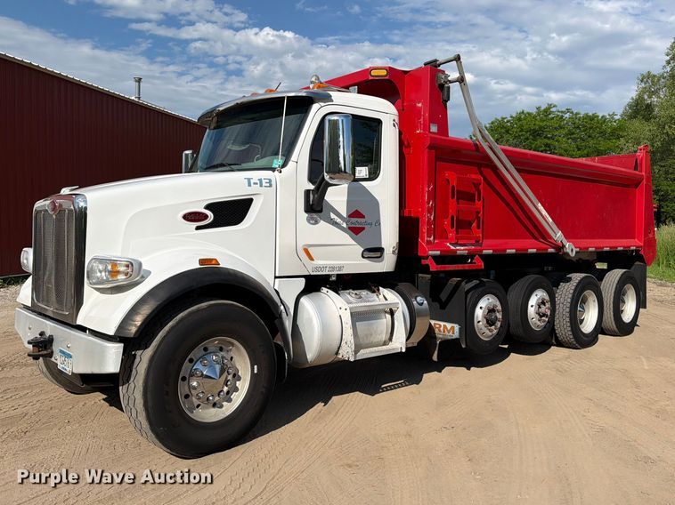 image for item FK0244 2020 Peterbilt 567 dump truck