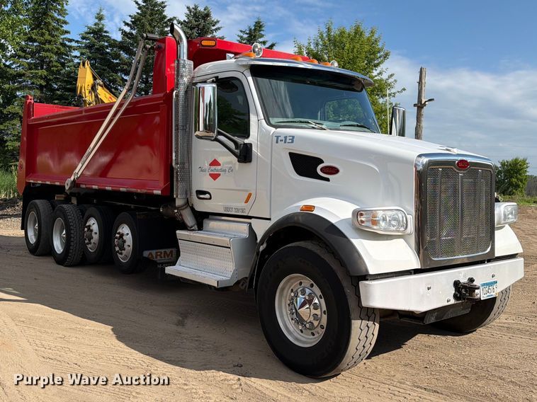 image for item FK0244 2020 Peterbilt 567 dump truck