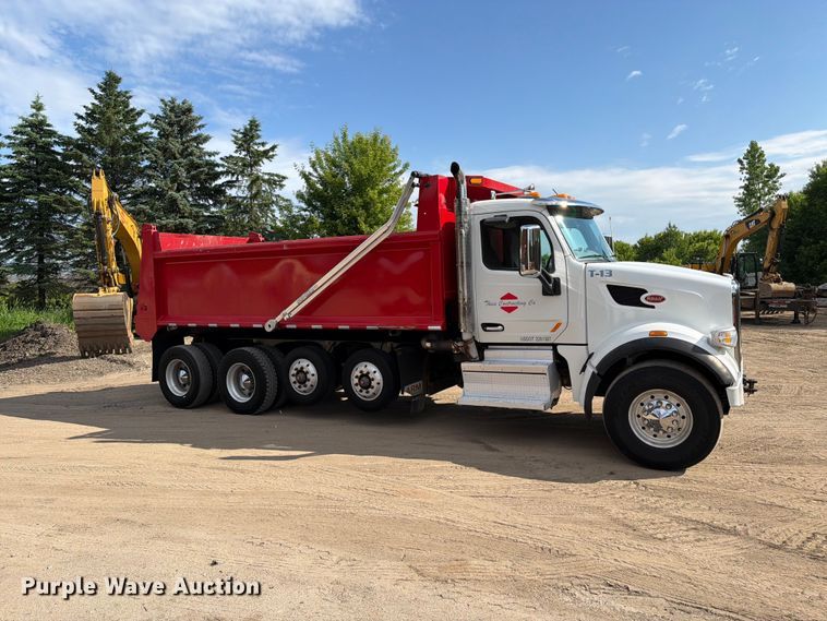 image for item FK0244 2020 Peterbilt 567 dump truck