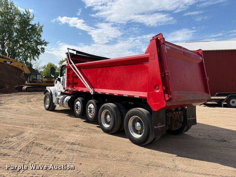 image for item FK0244 2020 Peterbilt 567 dump truck
