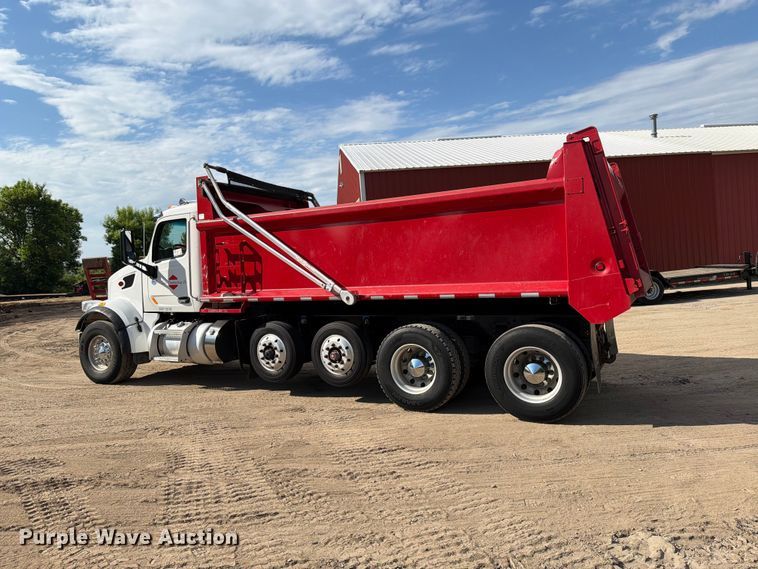 image for item FK0244 2020 Peterbilt 567 dump truck