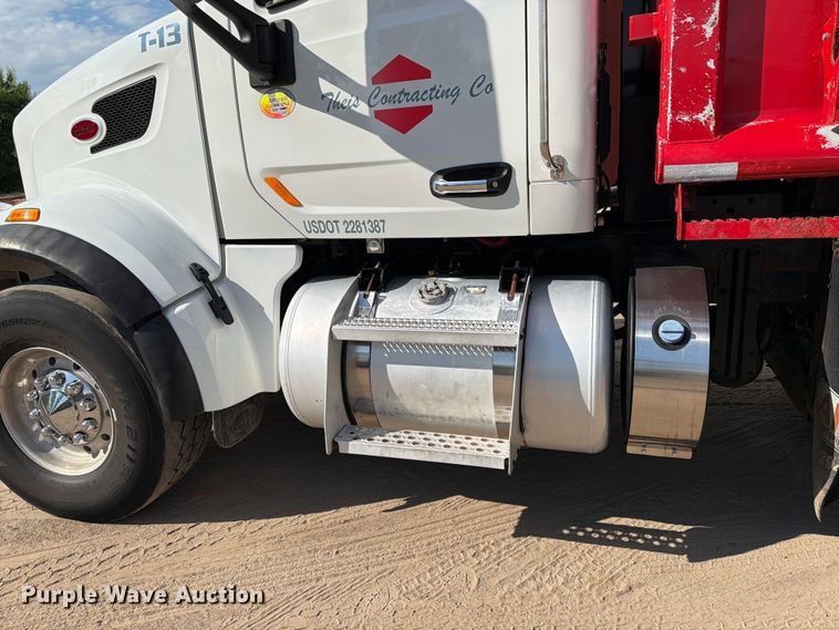 image for item FK0244 2020 Peterbilt 567 dump truck