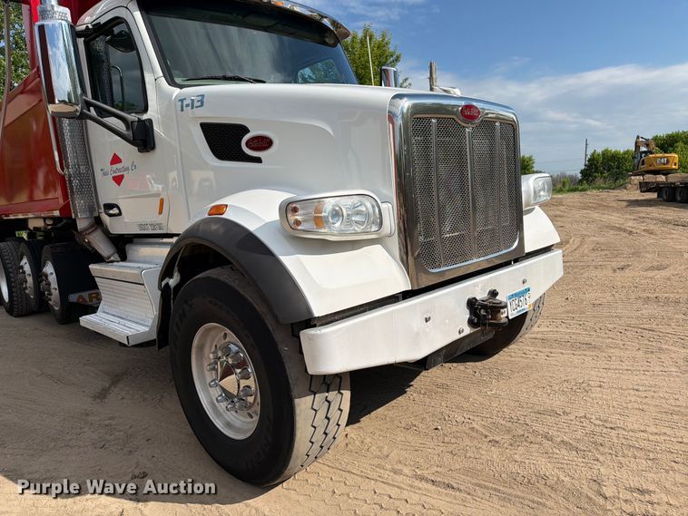 image for item FK0244 2020 Peterbilt 567 dump truck