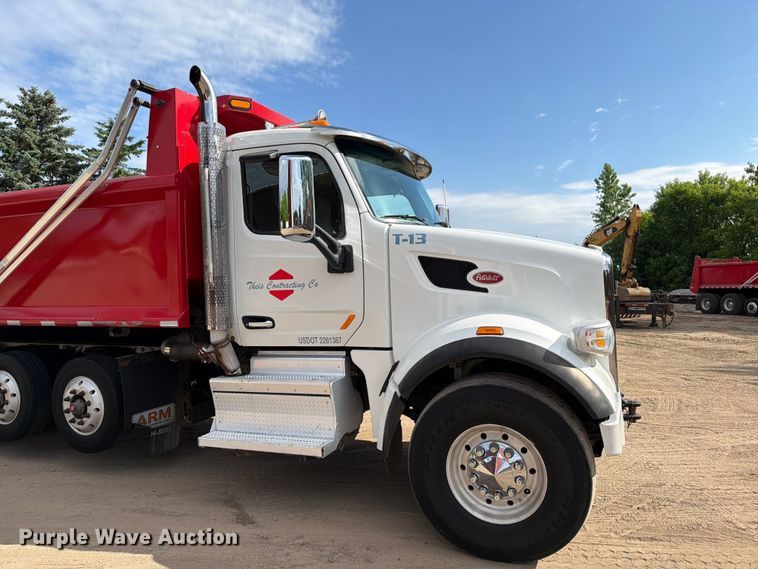 image for item FK0244 2020 Peterbilt 567 dump truck