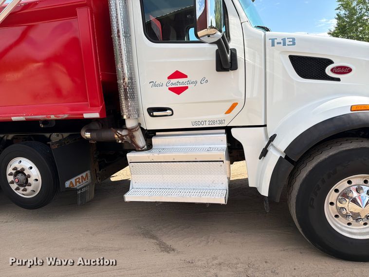 image for item FK0244 2020 Peterbilt 567 dump truck