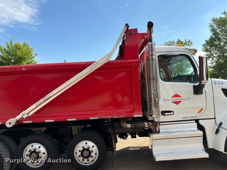 image for item FK0244 2020 Peterbilt 567 dump truck