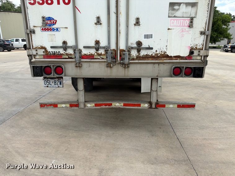 image for item FK3029 2008 Utility Trailers dry van trailer