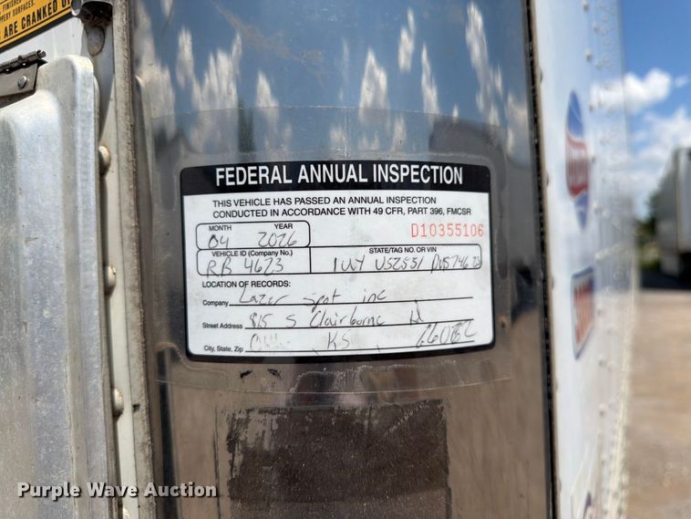 image for item FK3147 2013 Utility refrigerated van trailer