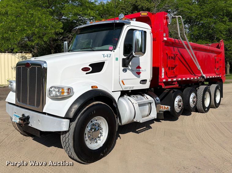 image for item FK4030 2021 Peterbilt 567 dump truck