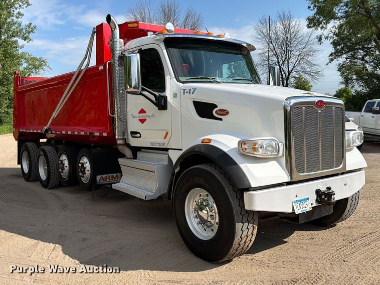 image for item FK4030 2021 Peterbilt 567 dump truck