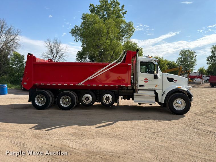 image for item FK4030 2021 Peterbilt 567 dump truck