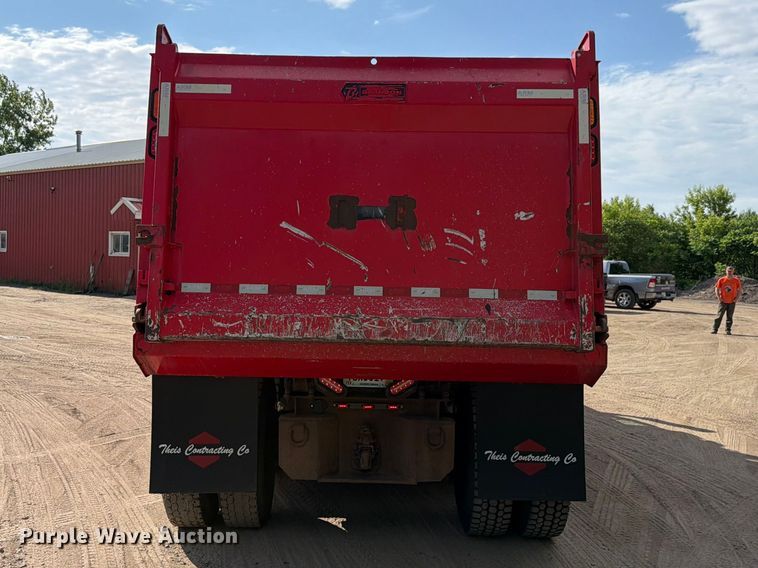 image for item FK4030 2021 Peterbilt 567 dump truck