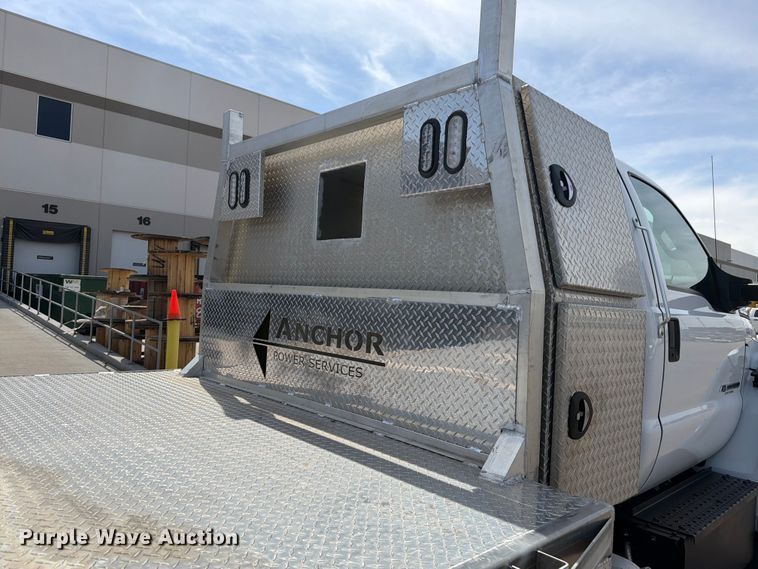 image for item FM7532 2016 Ford F750 flatbed truck