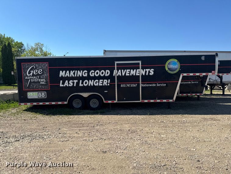 image for item OE9581 2016 Bravo Trailers STG8532TA5K enclosed cargo trailer