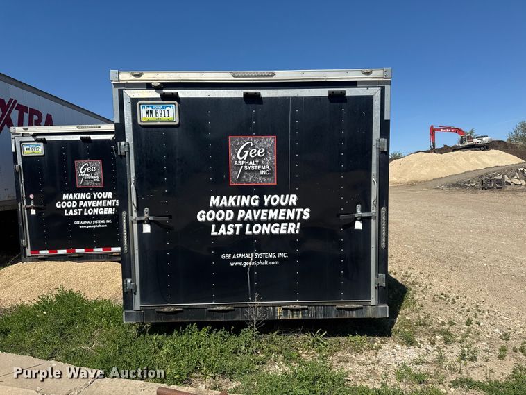 image for item OE9581 2016 Bravo Trailers STG8532TA5K enclosed cargo trailer