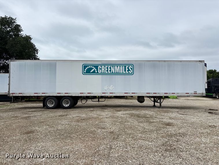 image for item OJ9103 2008 Wabash refrigerated van trailer