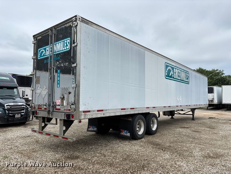 image for item OJ9103 2008 Wabash refrigerated van trailer