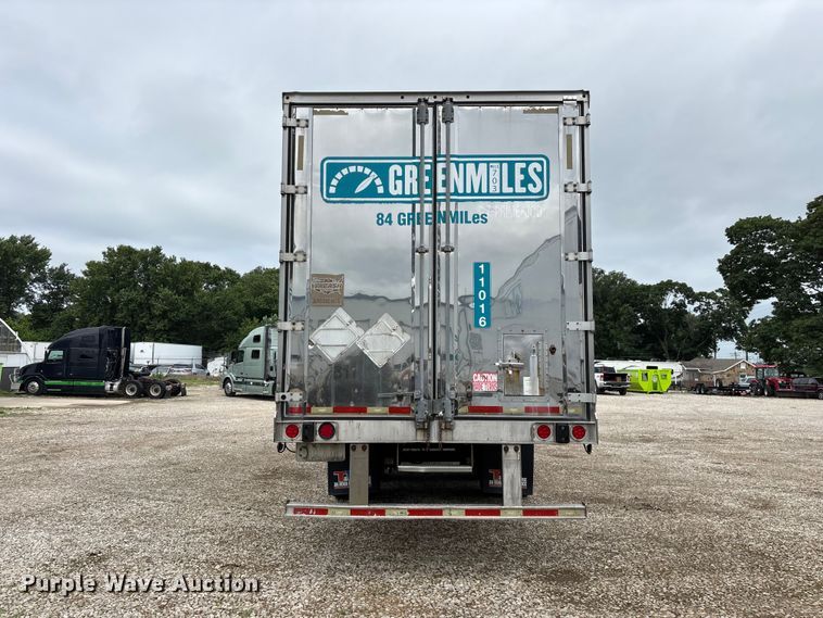 image for item OJ9103 2008 Wabash refrigerated van trailer