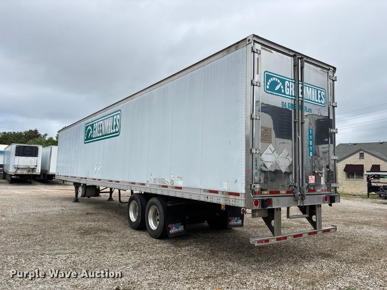 image for item OJ9103 2008 Wabash refrigerated van trailer
