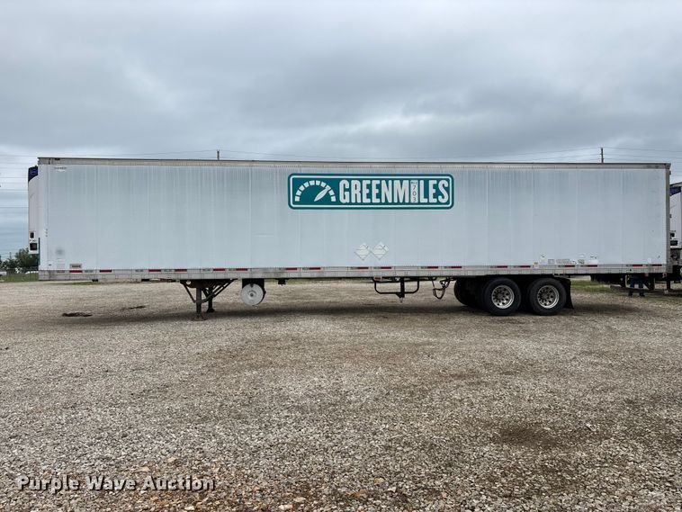 image for item OJ9103 2008 Wabash refrigerated van trailer