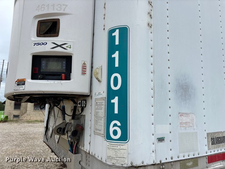 image for item OJ9103 2008 Wabash refrigerated van trailer