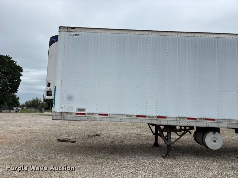 image for item OJ9103 2008 Wabash refrigerated van trailer