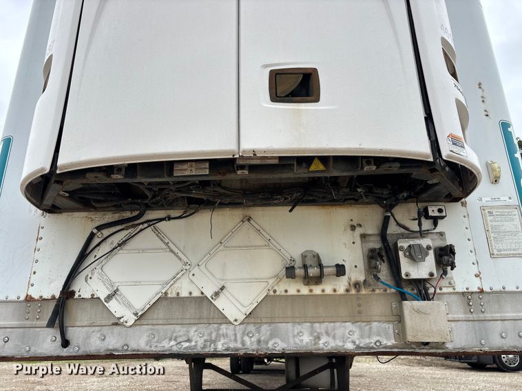 image for item OJ9103 2008 Wabash refrigerated van trailer
