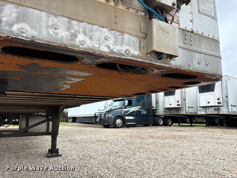 image for item OJ9103 2008 Wabash refrigerated van trailer